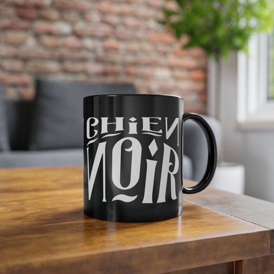 CHIEN NOIR Schwarze Tasse