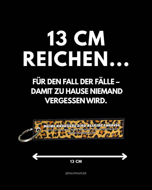 Leo Notfall-Schlüsselanhänger – inkl. Notfallkarte