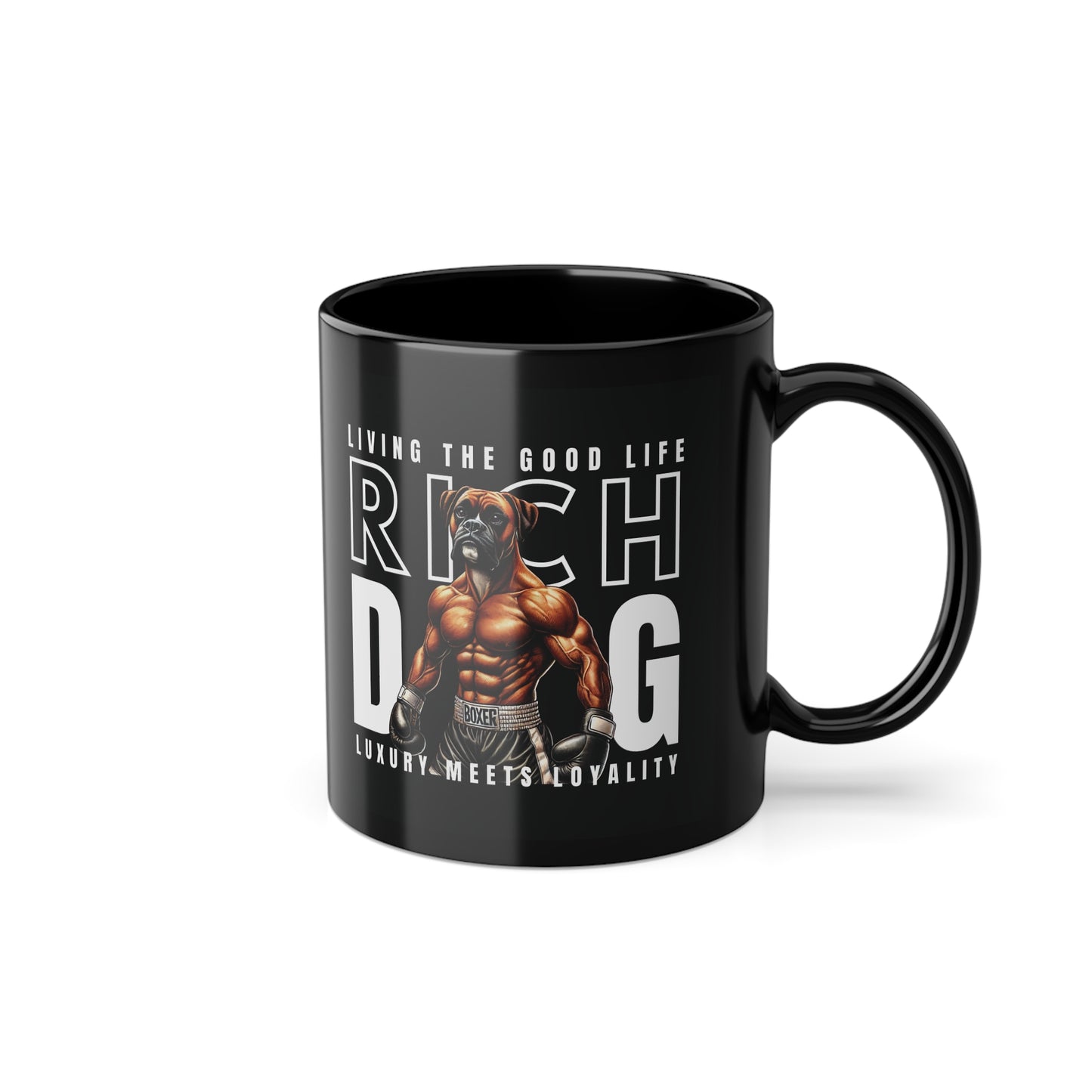 RICH DOG Boxer Tasse