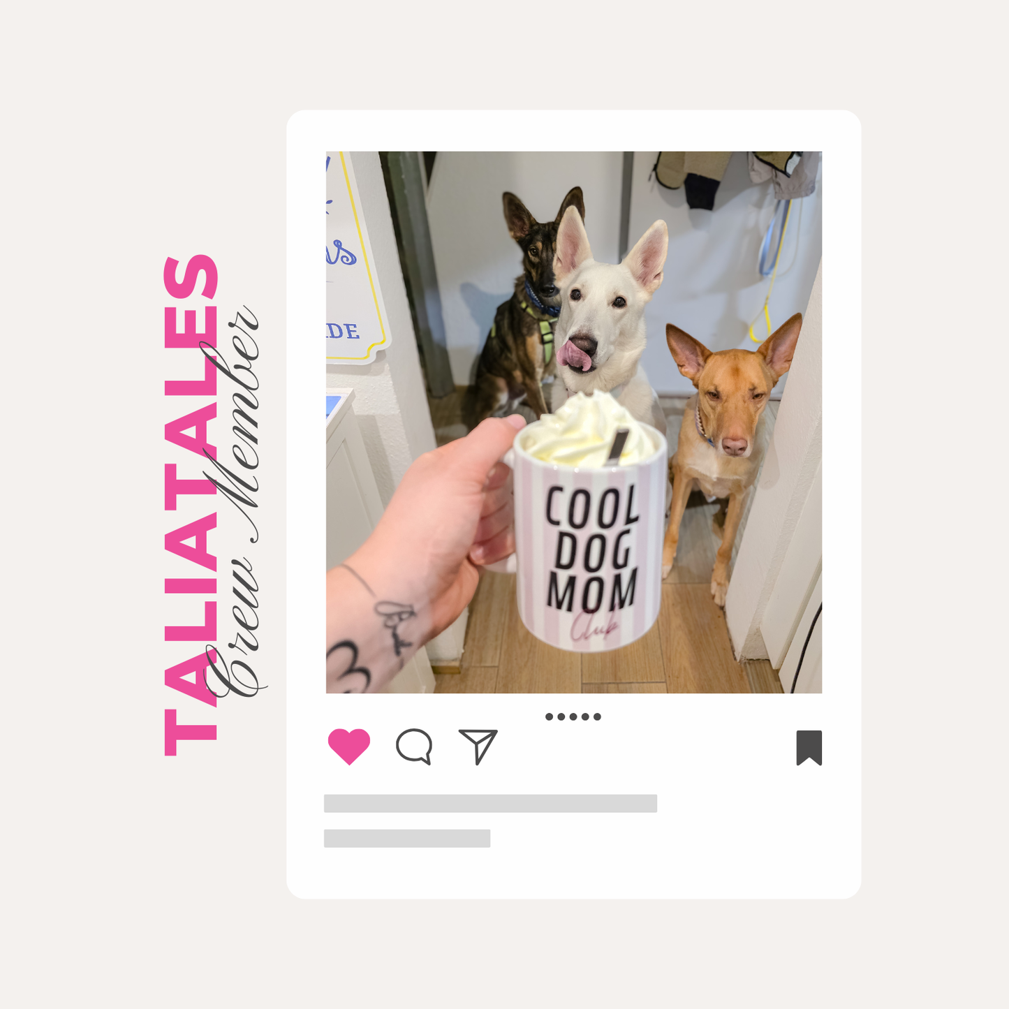 Cool Dog Mom Tasse