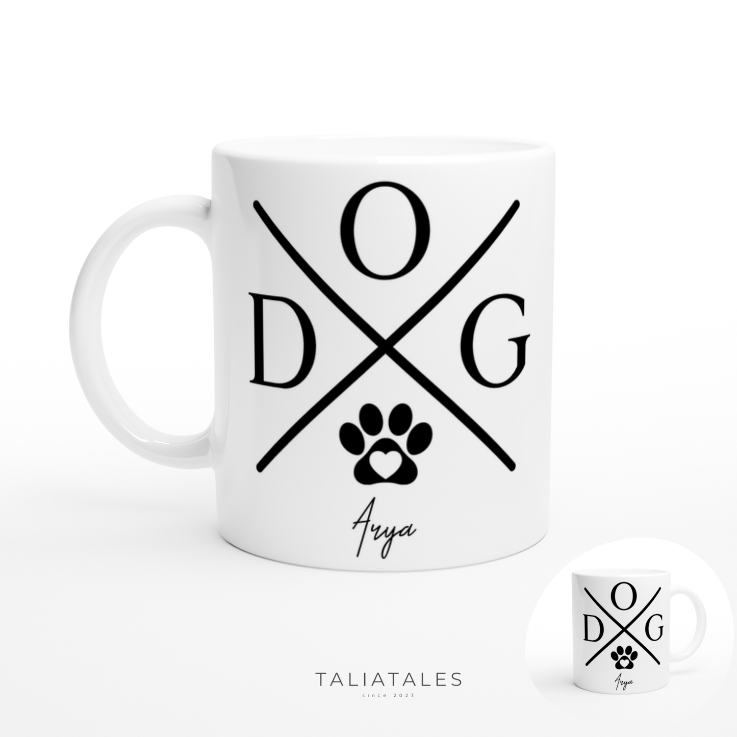DOG TASSE - WHITE EDITION