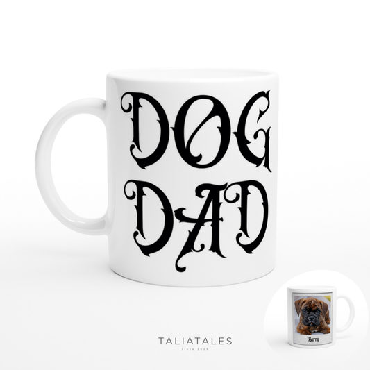Personalisierte DOG DAD Fototasse III