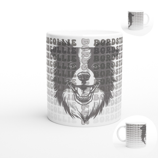 Tasse "Bordsteincollie" Border Collie 2 Hundetasse