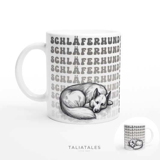 Tasse "Schläferhund" Schäferhund Hundetasse