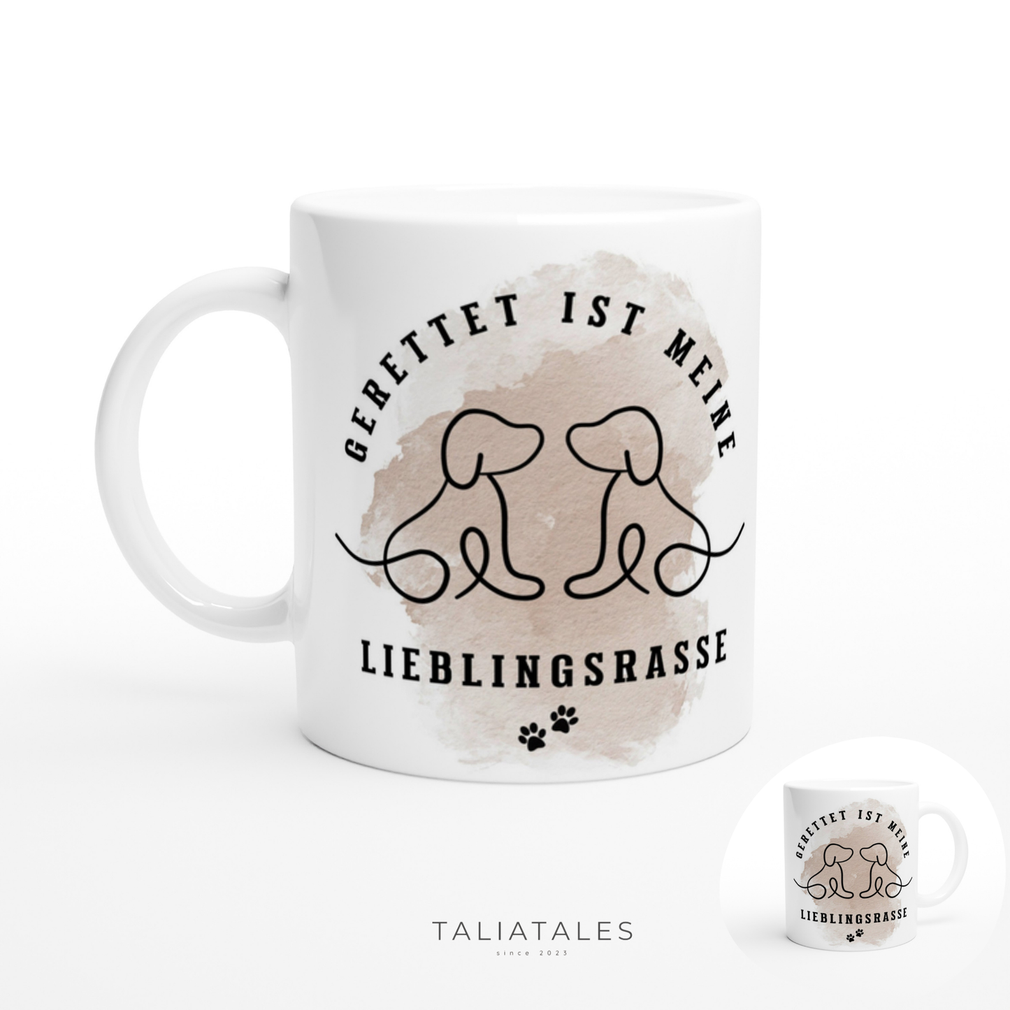 RESCUE DOG Edition Tasse x Lieblingsrasse