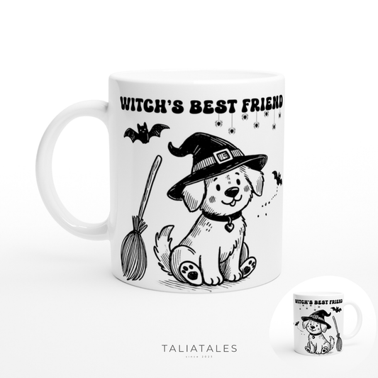 HALLOWEEN DOG Edition Tasse "Witch"