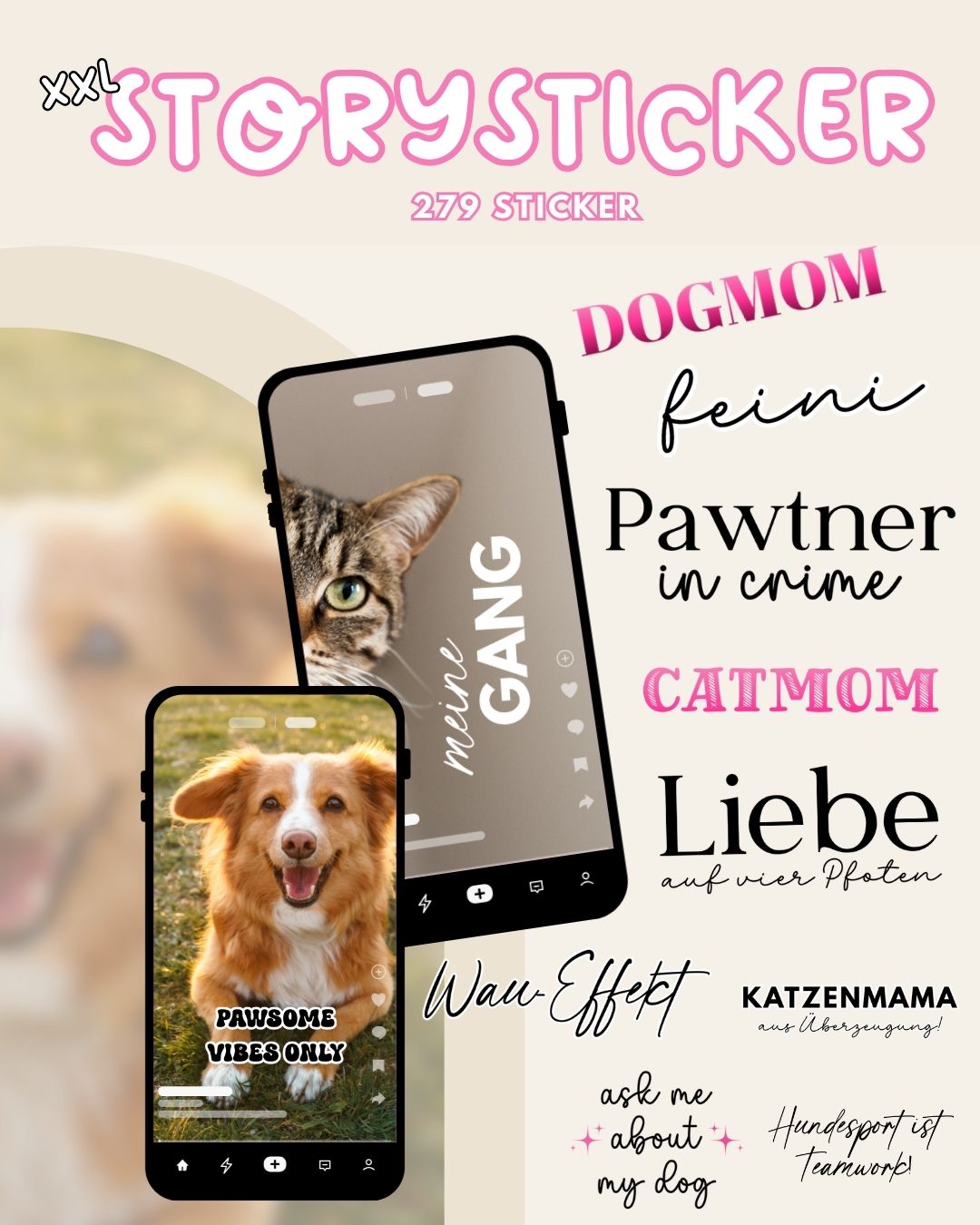 XXL Story Sticker Set