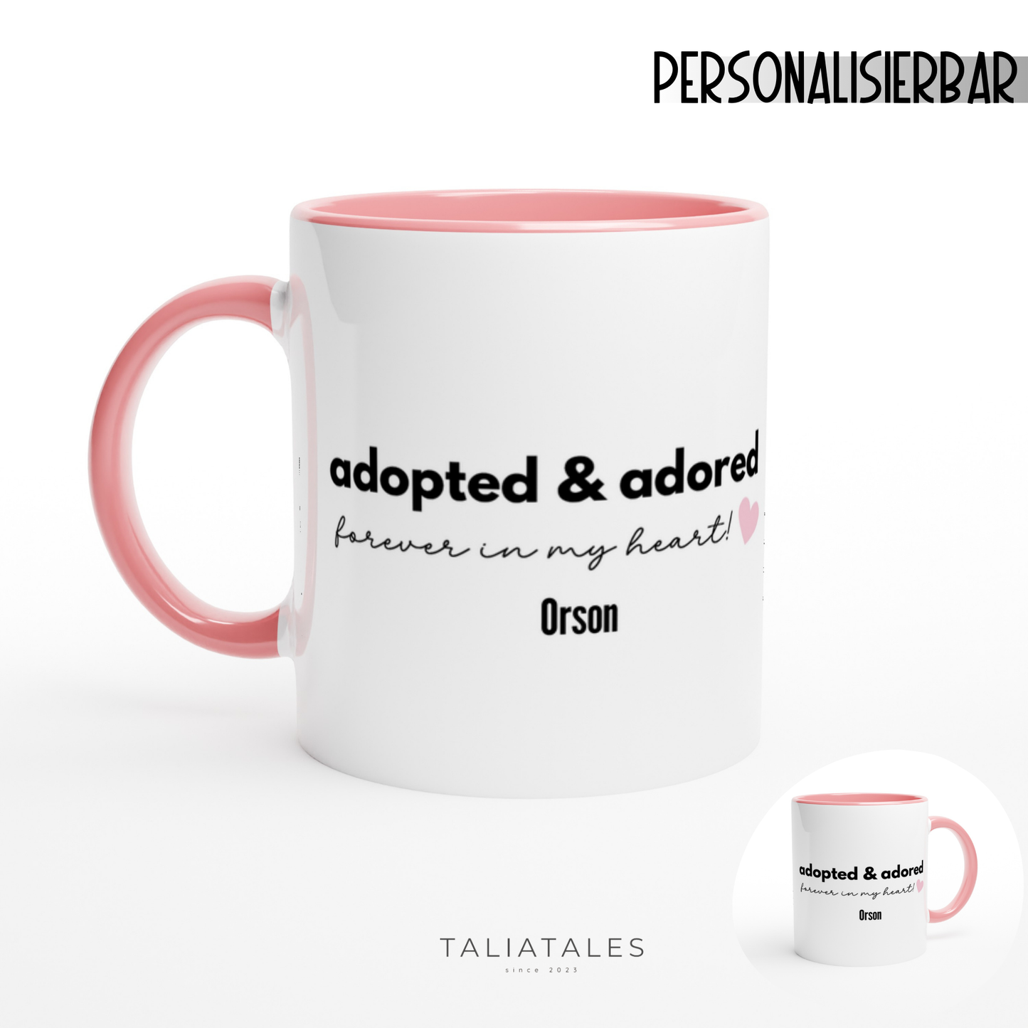 RESCUE DOG Edition Tasse PK *personalisierbar*