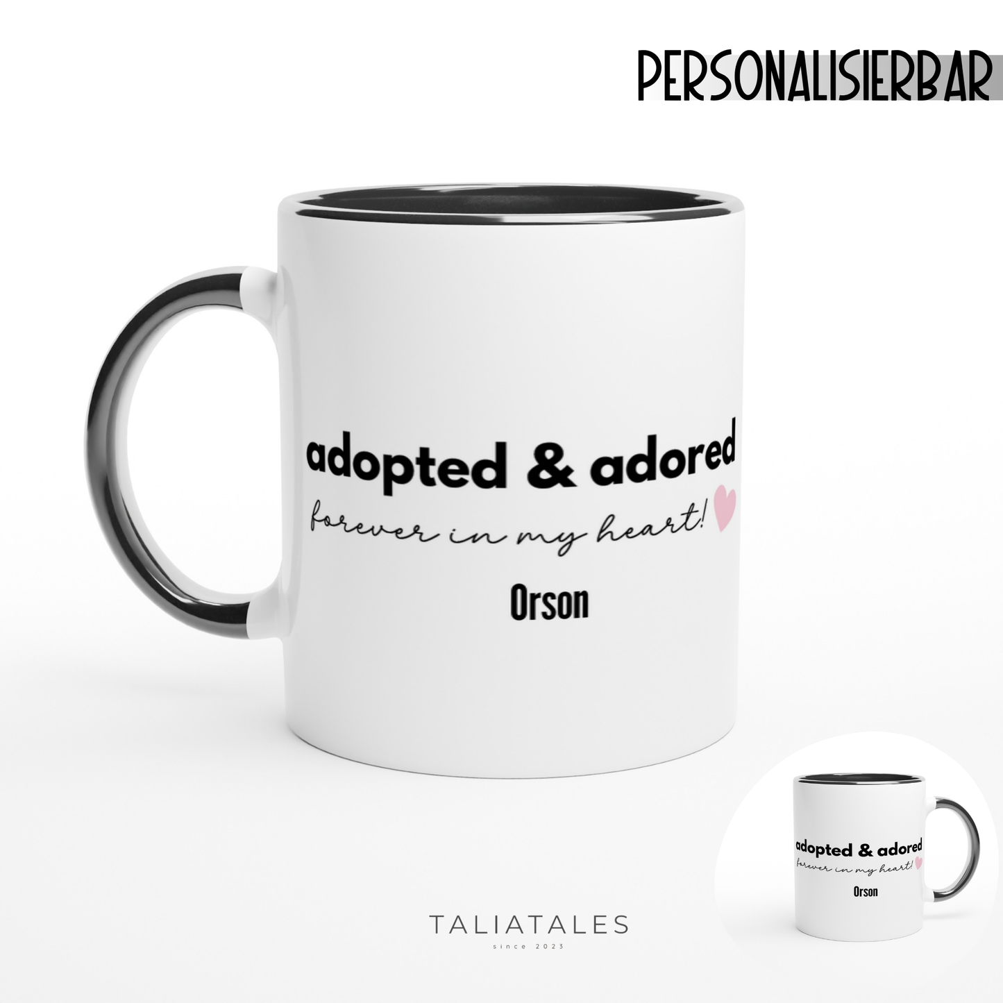 RESCUE DOG Edition Tasse PK *personalisierbar*