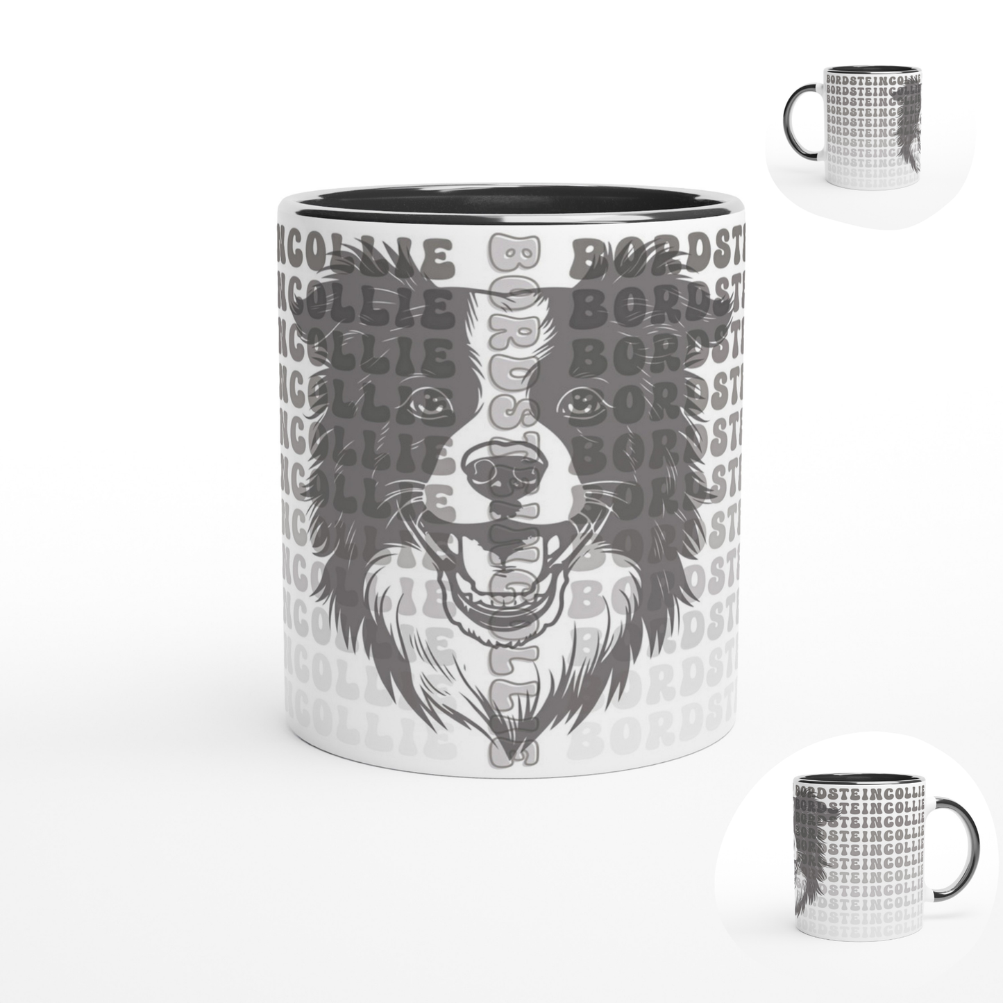 Tasse "Bordsteincollie" Border Collie 2 Hundetasse