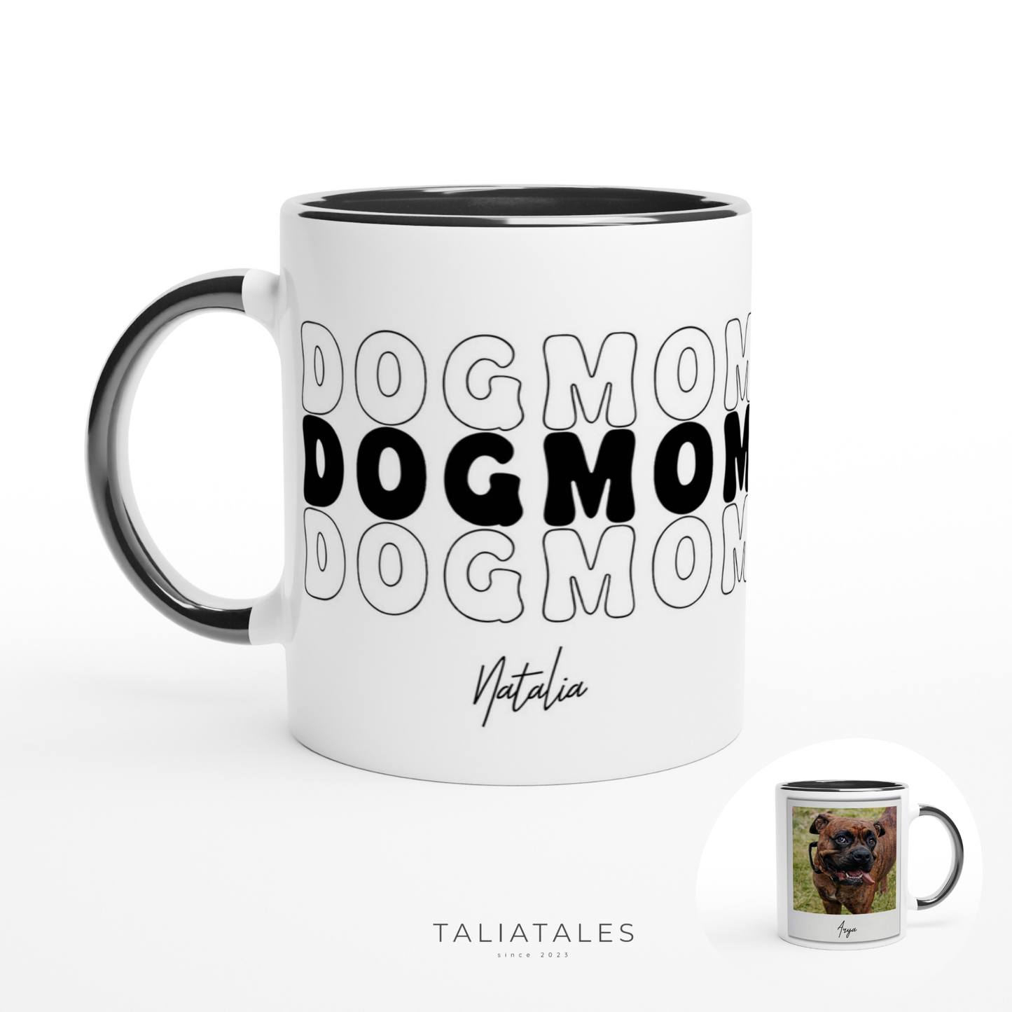 Personalisierte IN MY DOG MOM ERA Fototasse III