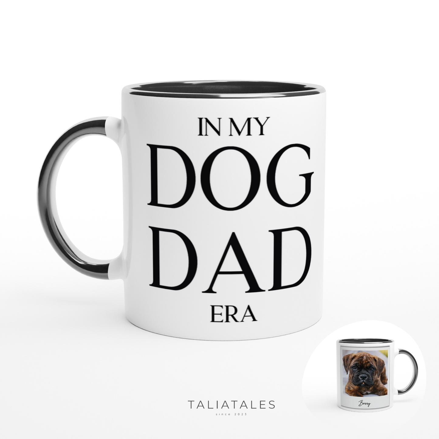Personalisierte DOG DAD Fototasse II