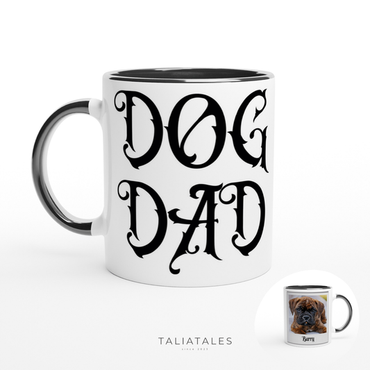 Personalisierte DOG DAD Fototasse III