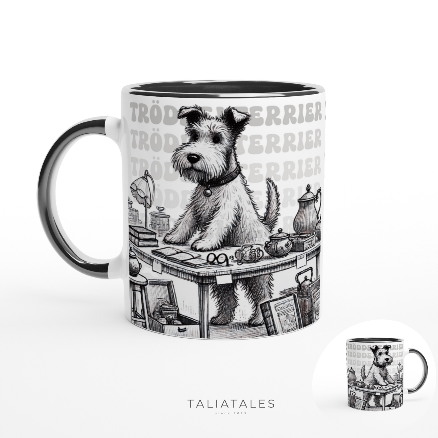 Tasse "Trödel-Terrier" Terrier Hundetasse