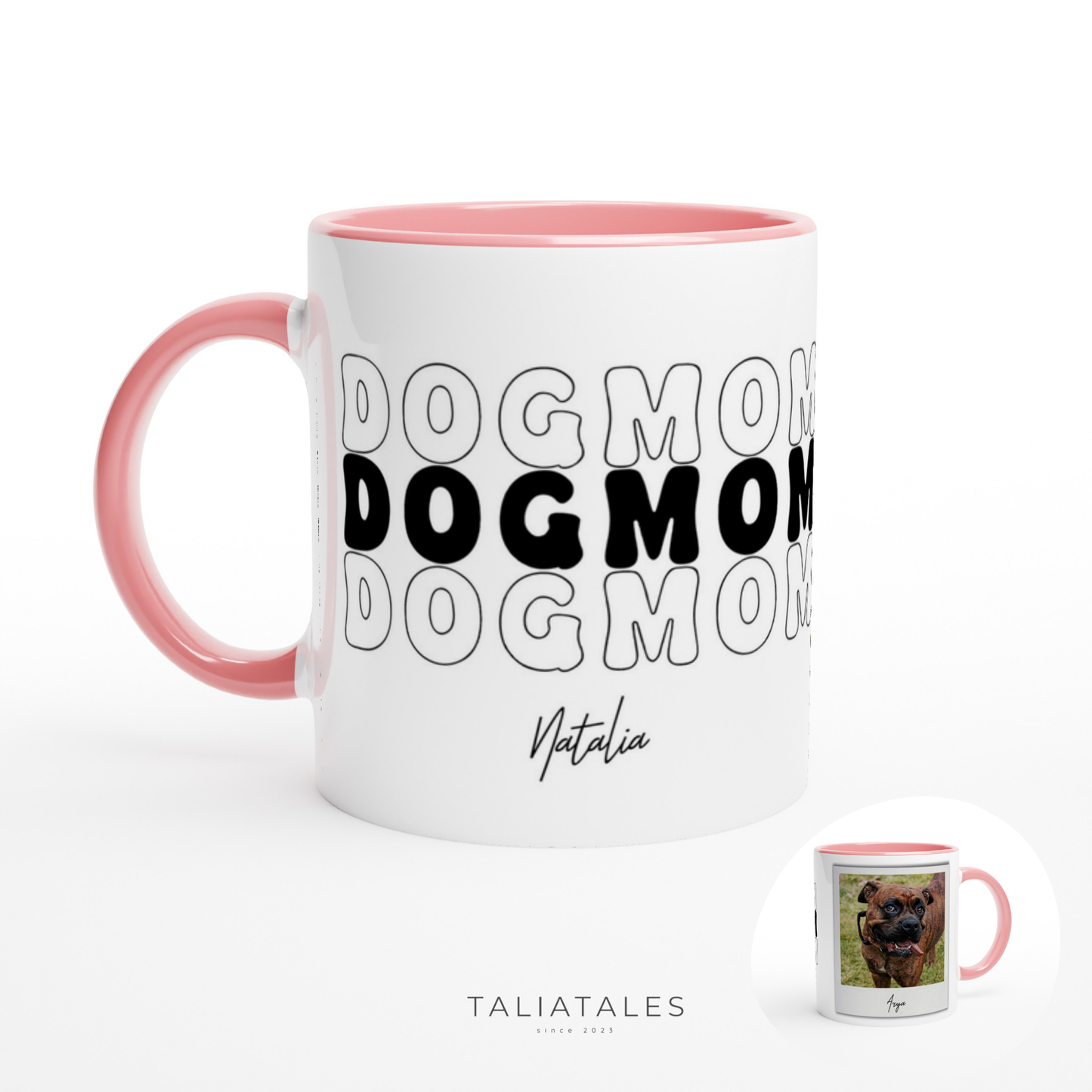 Personalisierte IN MY DOG MOM ERA Fototasse III