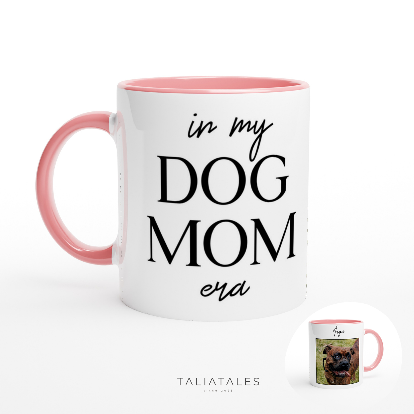 Personalisierte IN MY DOG MOM ERA Fototasse