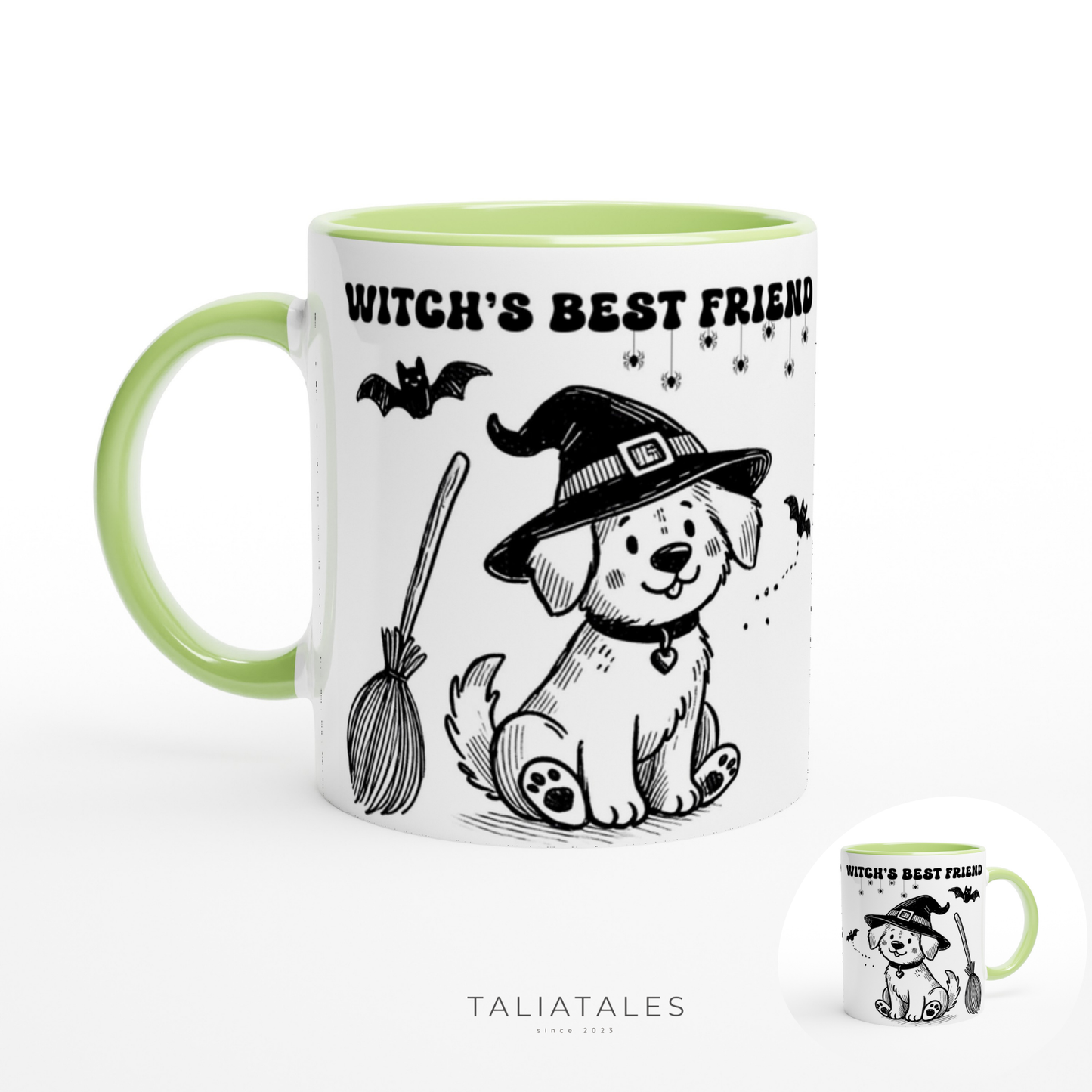 HALLOWEEN DOG Edition Tasse "Witch"