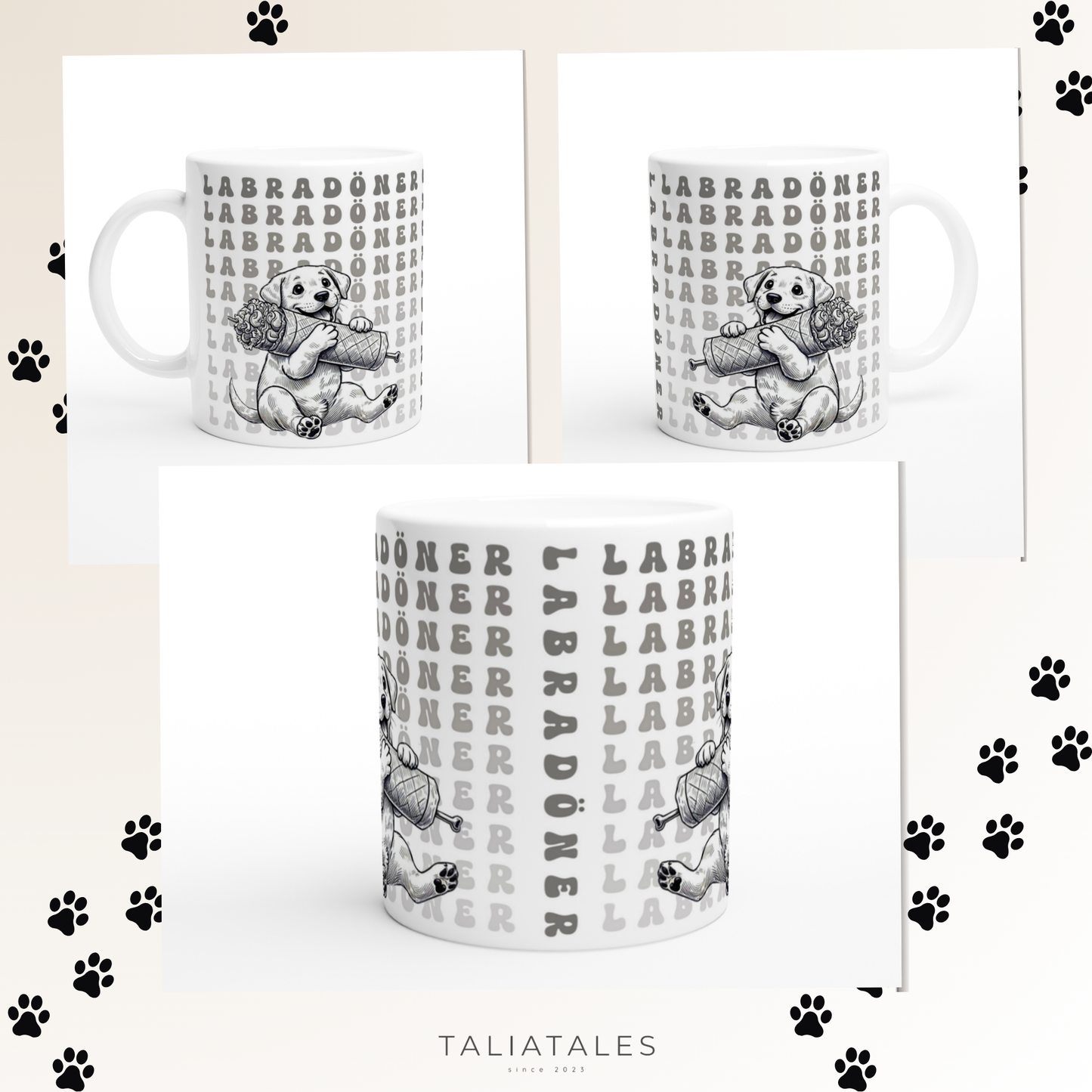 Tasse "Labradöner" Labrador Hundetasse