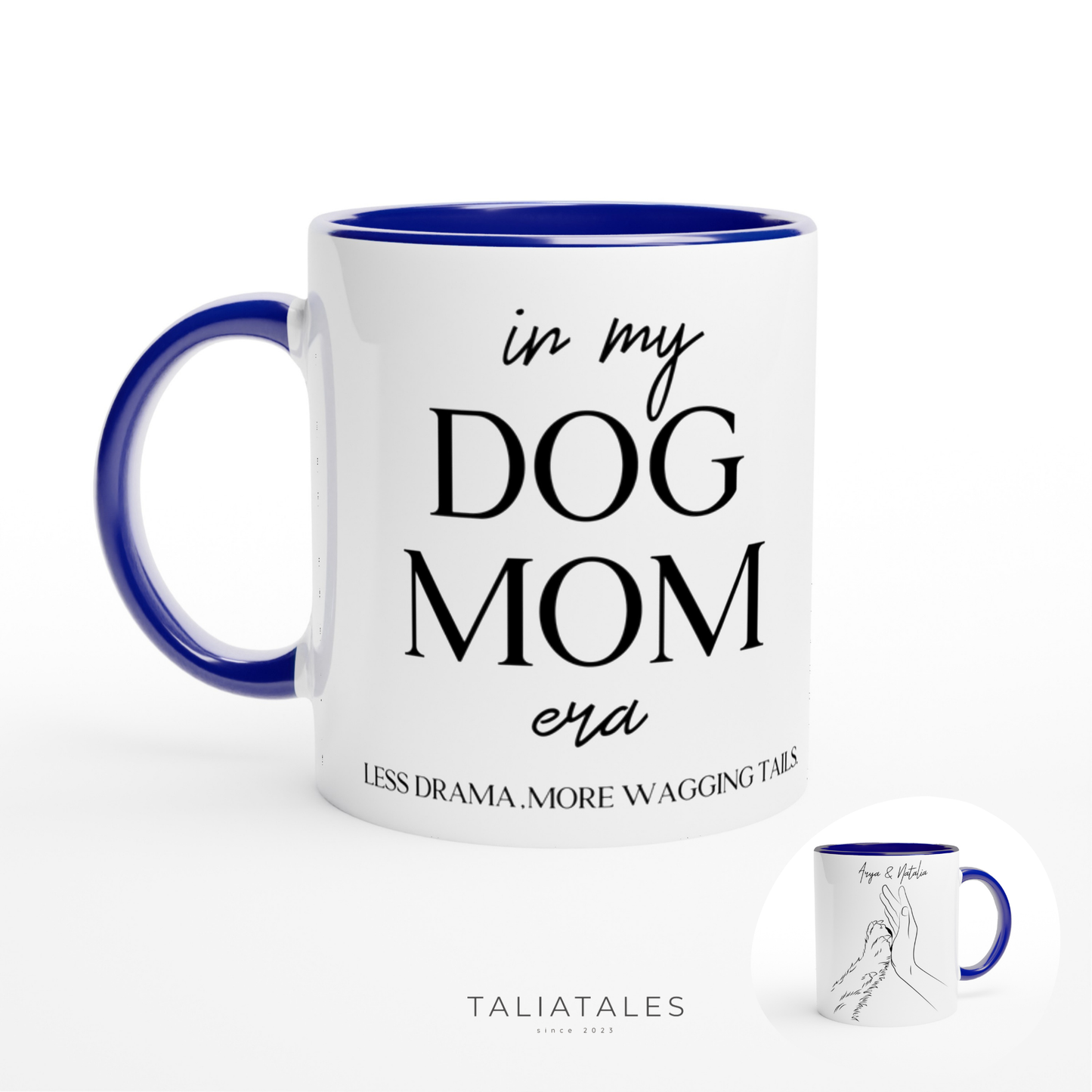 Personalisierte IN MY DOG MOM ERA Tasse