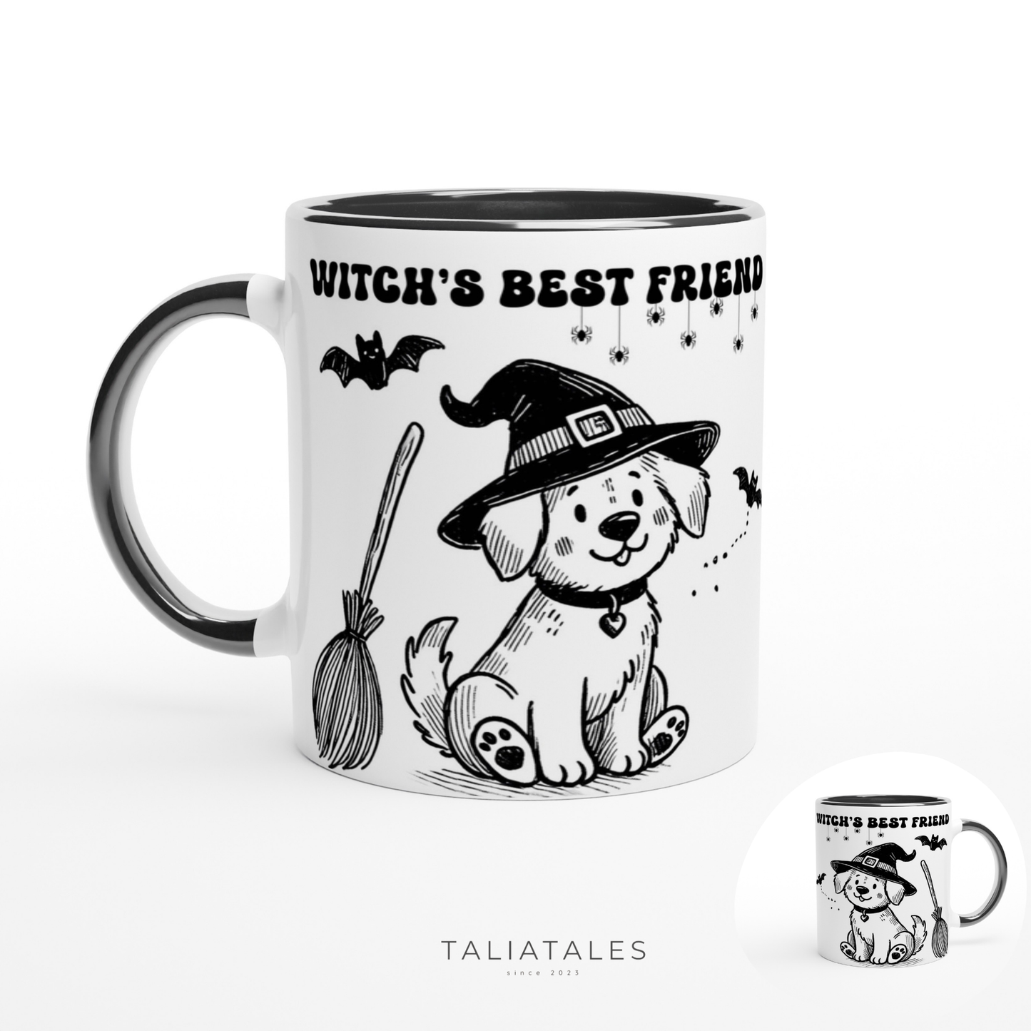 HALLOWEEN DOG Edition Tasse "Witch"