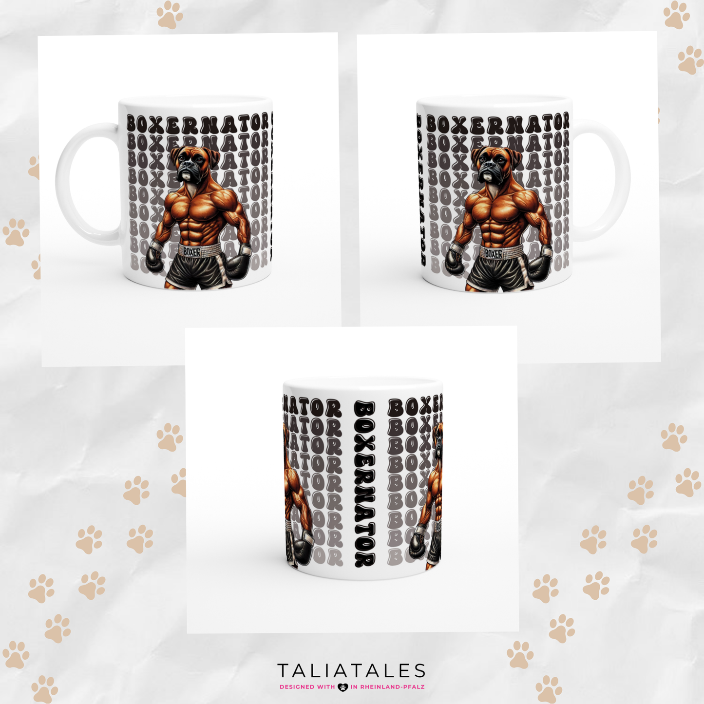 Tasse "Boxernator" Boxer Hundetasse