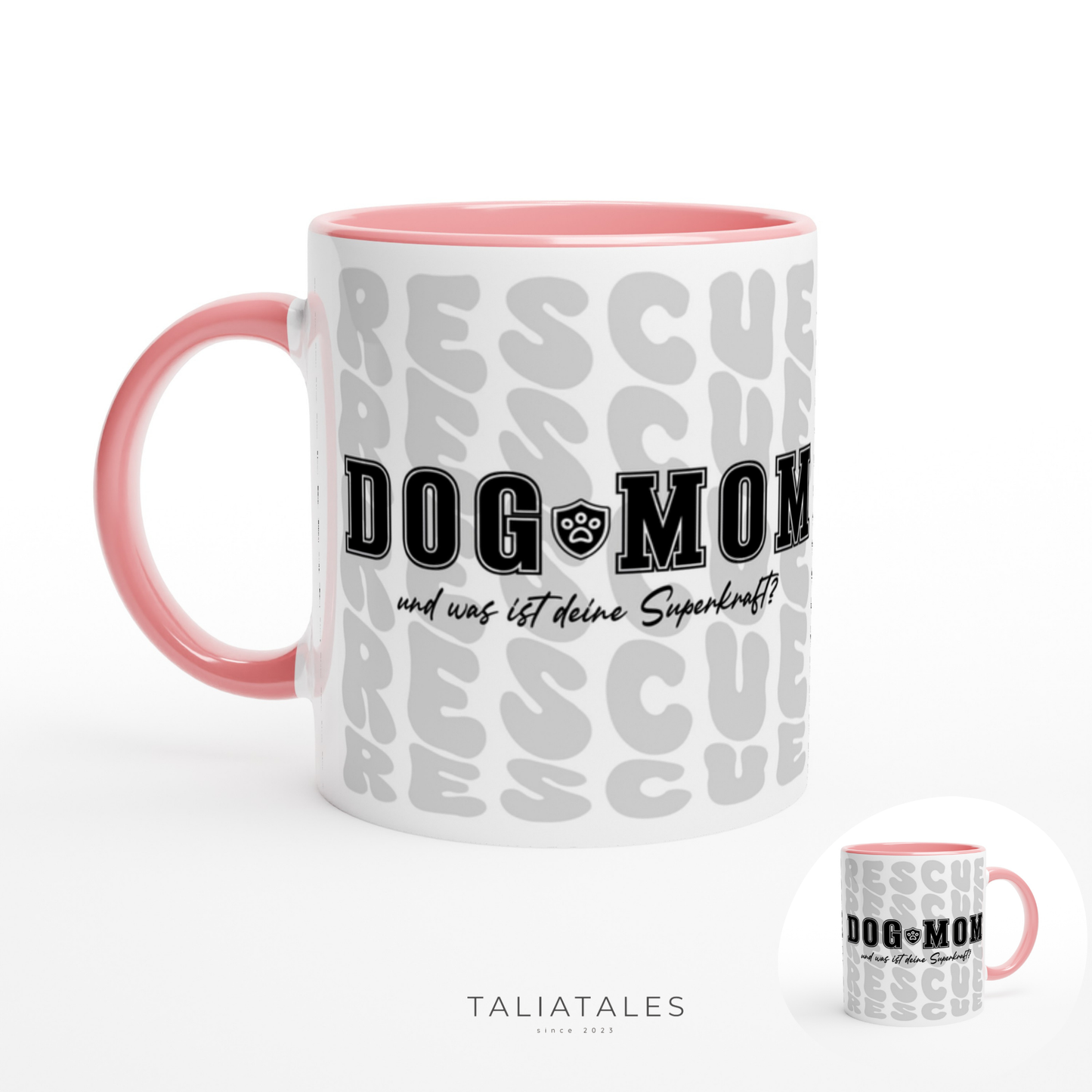RESCUE DOG Edition Tasse x DOG MOM BK