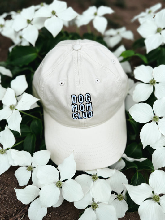 Dog Mom Club – Nachhaltige Kappe mit 3D-Stick für stolze Hundemamas