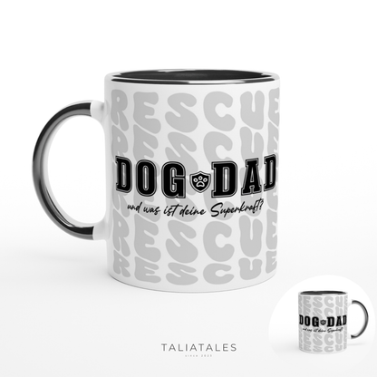 RESCUE DOG Edition Tasse x DOG DAD BK