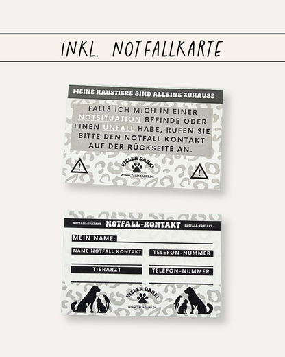 Leo Notfall-Schlüsselanhänger – inkl. Notfallkarte