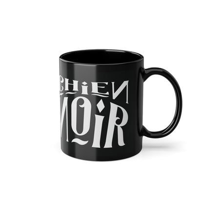 CHIEN NOIR Schwarze Tasse