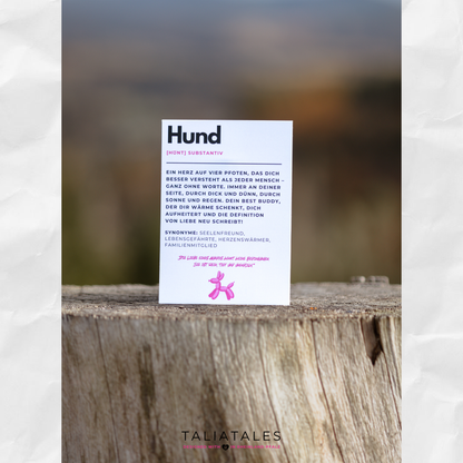 Postkarte Hund #2