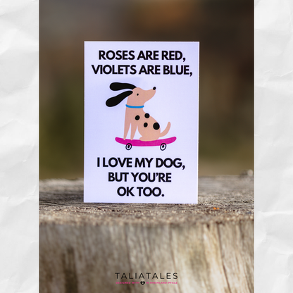 Postkarte Hund #1