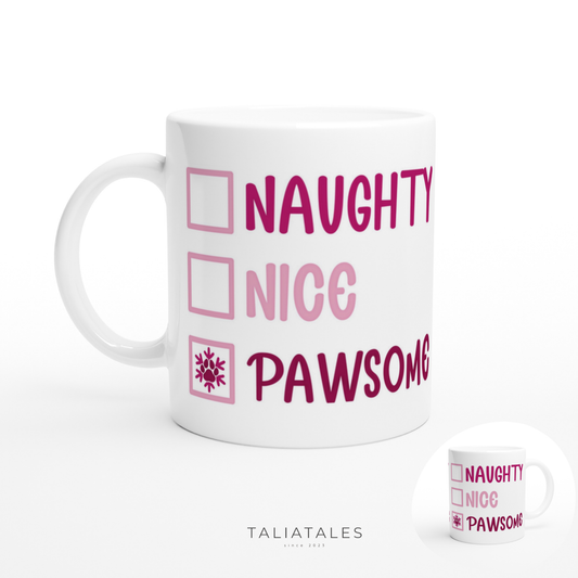 Tasse Dog Christmas x Pink