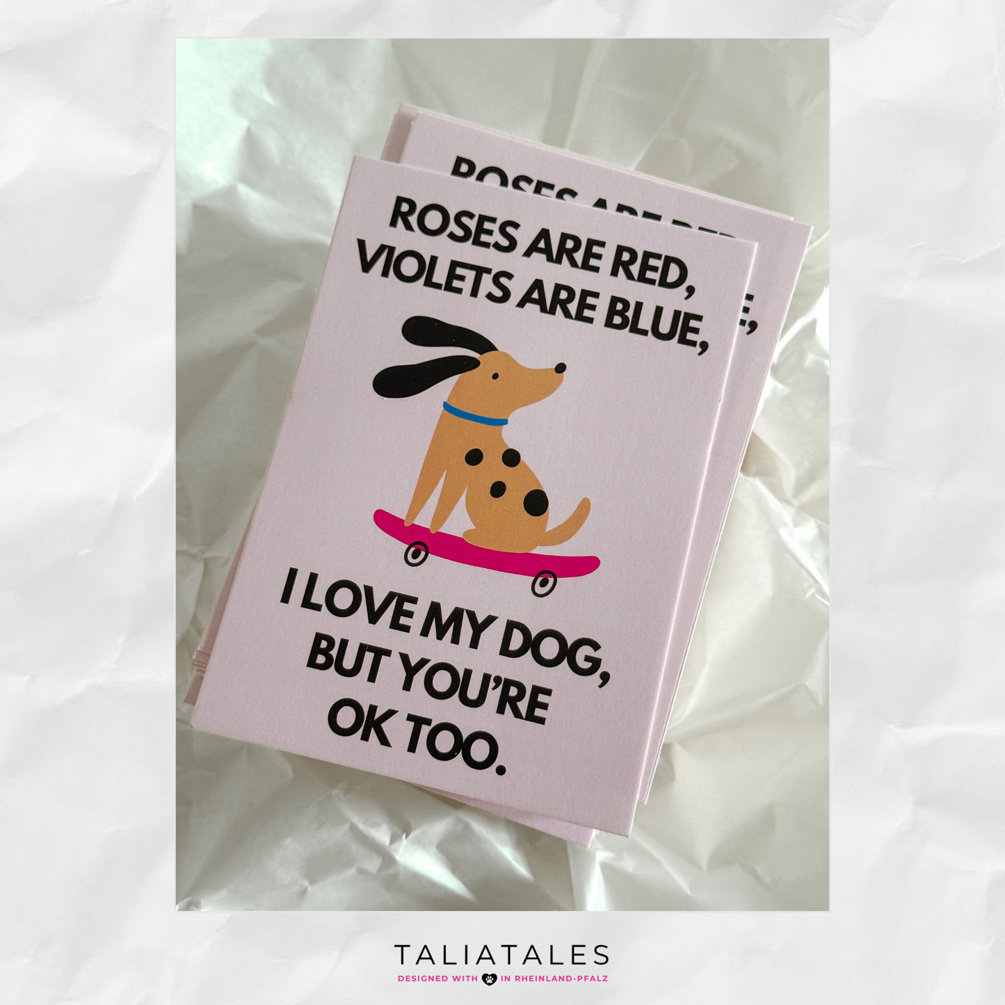 Postkarte Hund #1