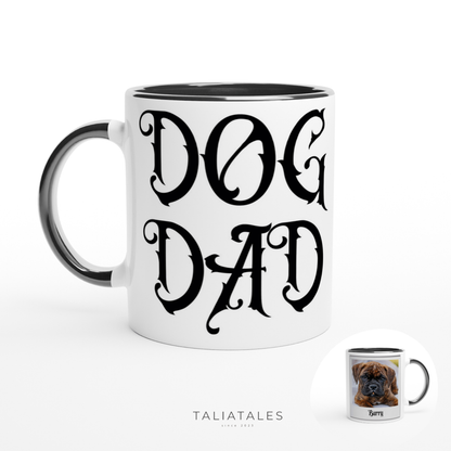 Personalisierte DOG DAD Fototasse III