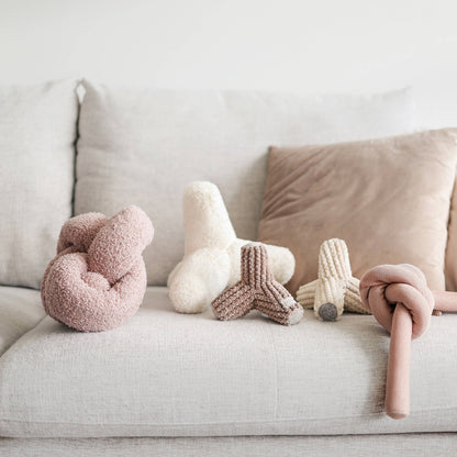 NOUNOU – Kringel-Dings (Knoten-Spielzeug) Rosa