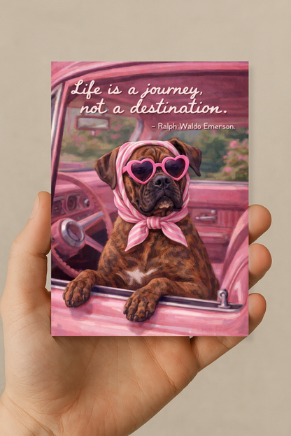 Postkarte "Pink Dream"