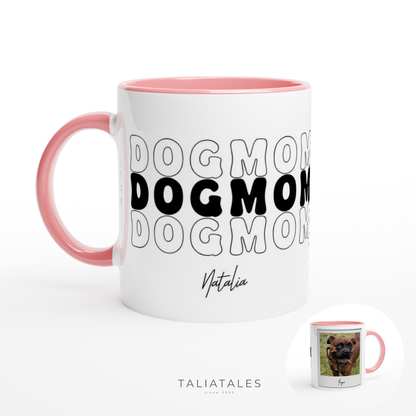 Personalisierte IN MY DOG MOM ERA Fototasse III