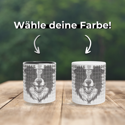 Tasse "Bordsteincollie" Border Collie 2 Hundetasse