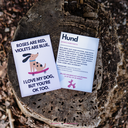 Postkarte Hund #2
