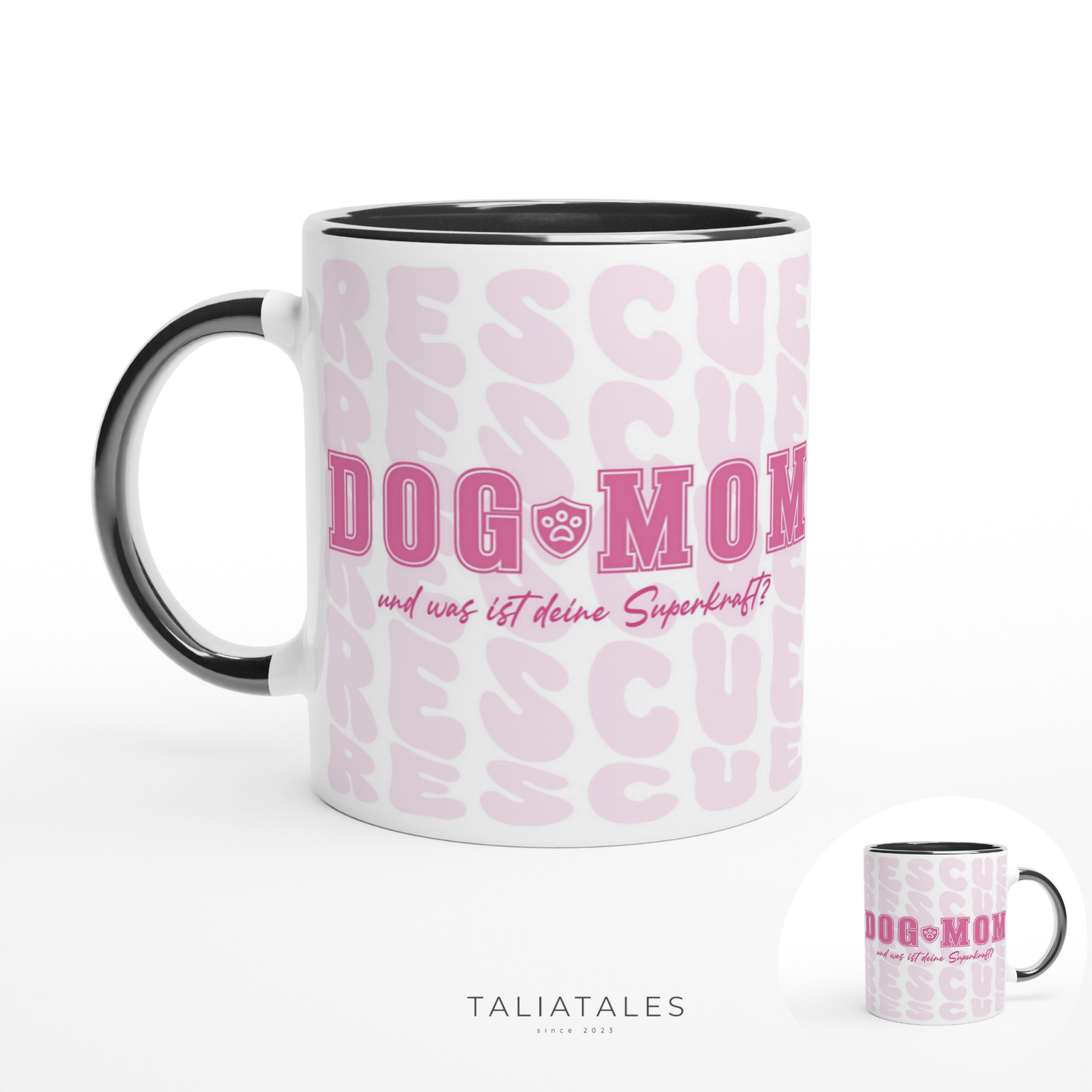 RESCUE DOG Edition Tasse x DOG MOM PK