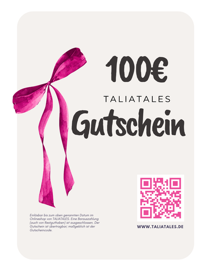 TALIATALES Geschenkgutschein (digital)