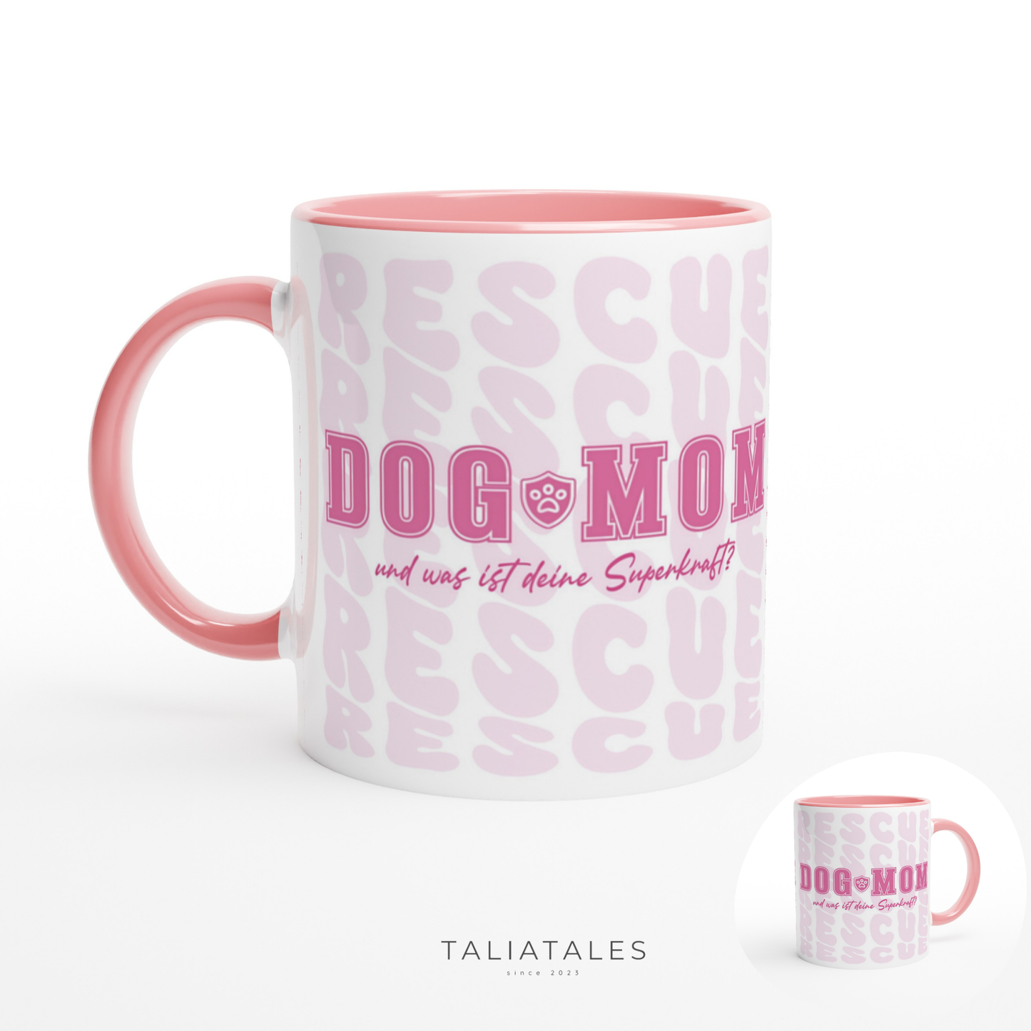 RESCUE DOG Edition Tasse x DOG MOM PK