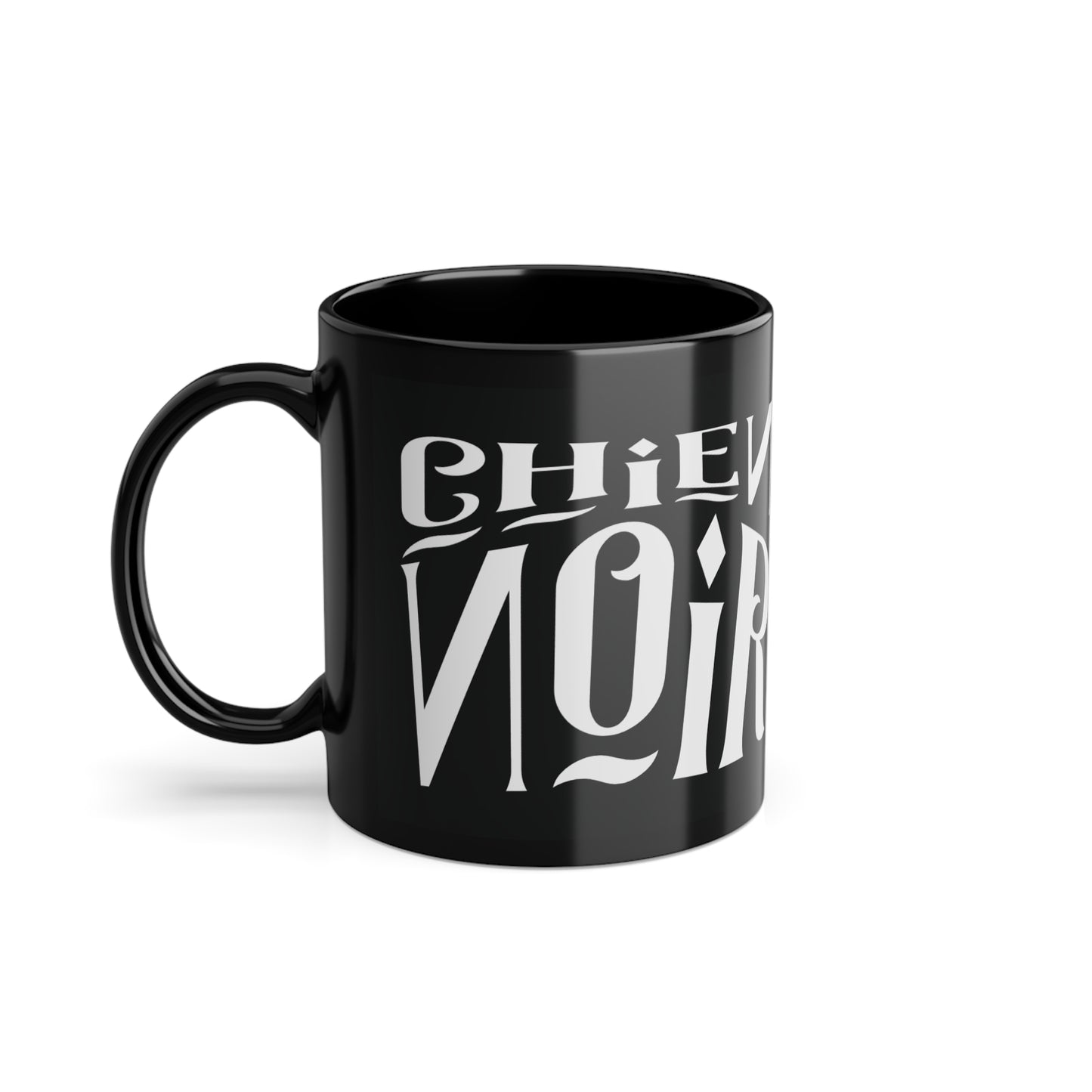 CHIEN NOIR Schwarze Tasse