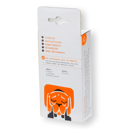 GOODSH!T Hundekotbeutel, 4-er Box