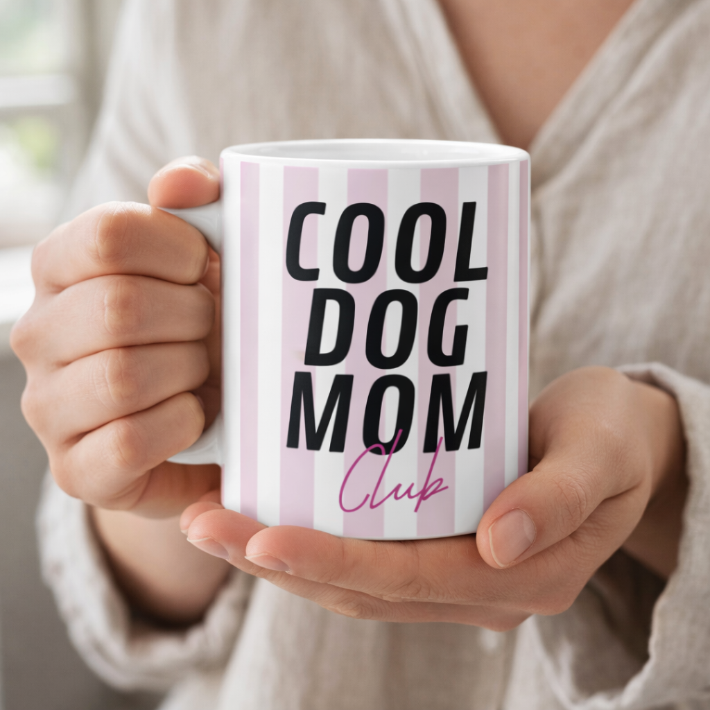 Cool Dog Mom Tasse
