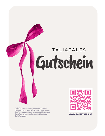 TALIATALES Geschenkgutschein (digital)
