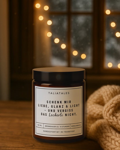 Duftkerze Plätzchenduft mit Häuschen