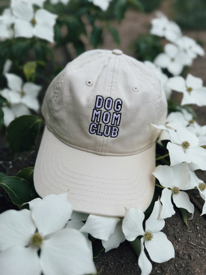 Dog Mom Club – Nachhaltige Kappe mit 3D-Stick für stolze Hundemamas