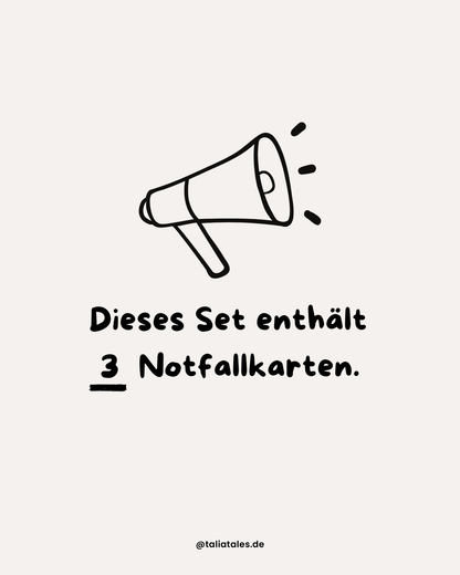 Notfallkarten Haustier Oktopus